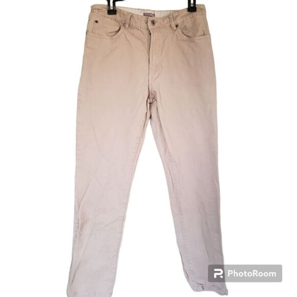 Falls Creek Tan Khaki Beige Colored Denim Jeans – Size 31 x 31.5